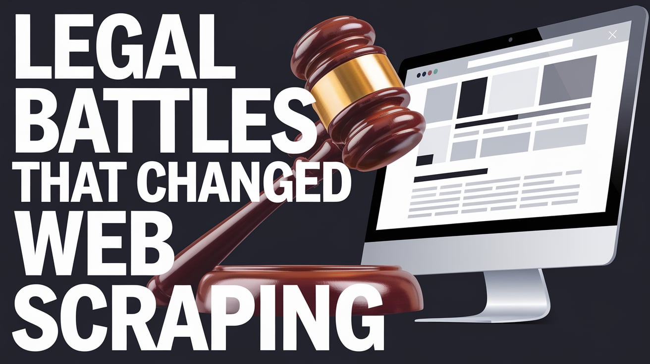 Legal Battles That Changed Web Scraping Landmark Cases and What They